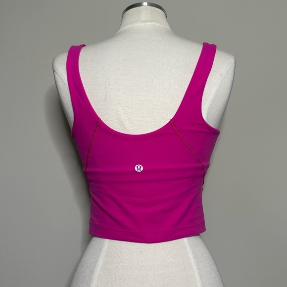 Lululemon Align Tank Top Light Support Hot Pink, Size 4 - Picture 4 of 6